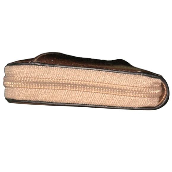 Kate Spade Mavis Street Neda Continental Zip Sparkle Rose Gold Wallet - Picture 5 of 8